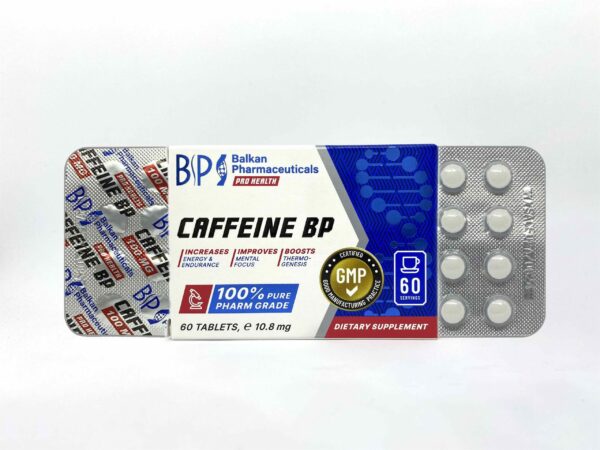 Caffeine (Balkan Pharma) (100mg x 60 Compresse) - immagine 2