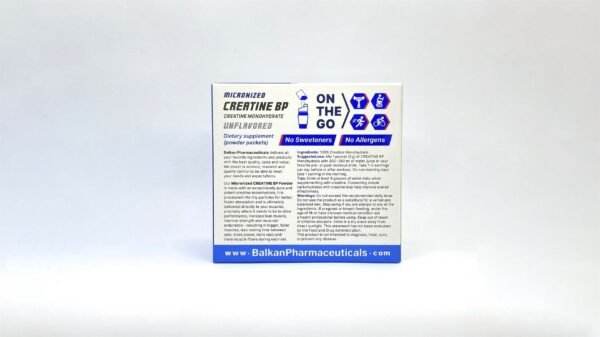 Creatine Balkan Pharma (Non Aromatizzato) (30 x 5 mg) - immagine 7