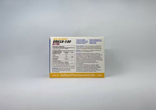 Omega 3 Ultra (Balkan Pharma) (1300mg x 30 Capsule) - immagine 4