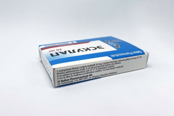 Cialis Balkan Pharma (Tadalafil) Esculap (20mg x 4 Compresse) - immagine 3