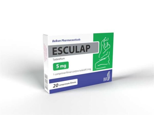 Cialis Balkan Pharma (Tadalafil) Esculap (5mg x 20 Compresse) - immagine 2
